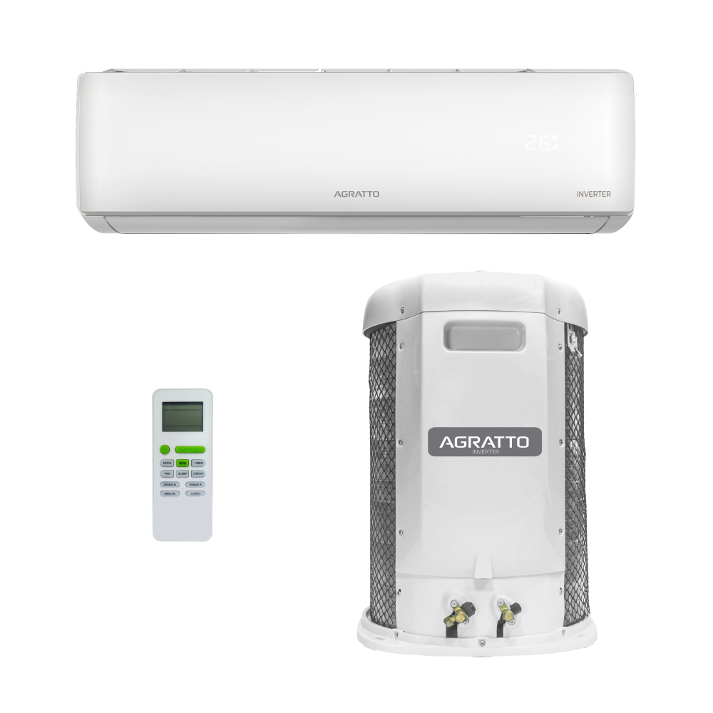 Ar Condicionado Split Inverter Hi Wall Agratto Liv Top 30000 BTUs Frio LCST30F-02I - 220V