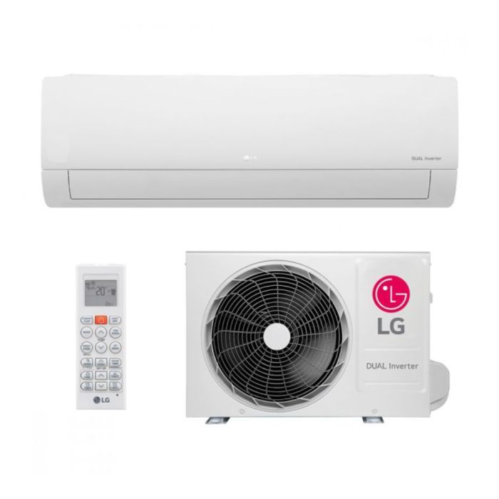 Ar Condicionado Split Inverter LG Hi Wall DUAL Voice 18000 BTUs Quente Frio S4-W18KL31C - 220V