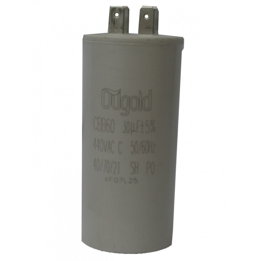 Capacitor 01,5MFD de Plástico Dugold - 440V