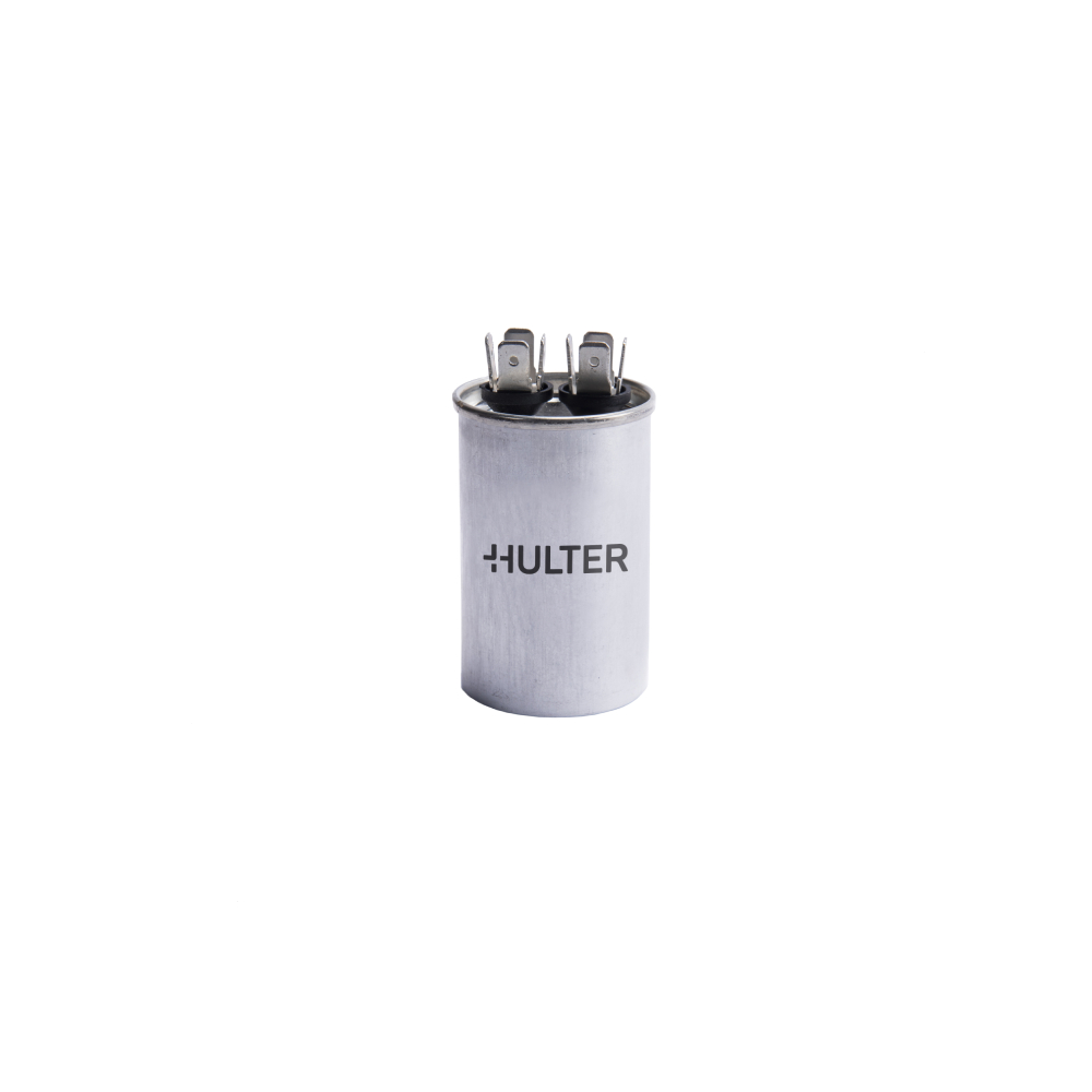 Capacitor Duplo 20+3 MFD Terminal de Metal Hulter - 440V