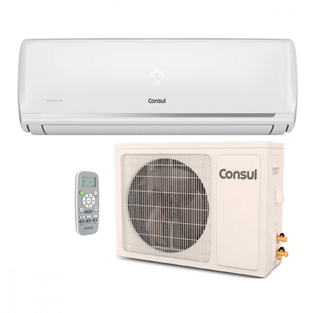 Ar Condicionado Split Inverter Consul Hi Wall 22000 BTUs Quente Frio  CBJ22EBBNA - 220V