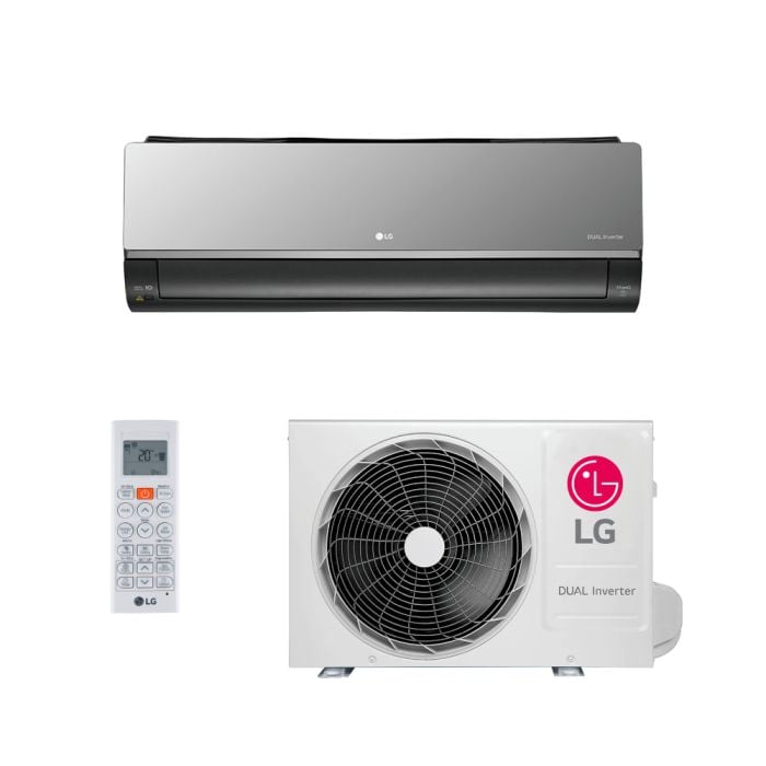 Ar Condicionado Split Dual Inverter 24000 BTUs Hi Wall LG Voice ArtCool +AI