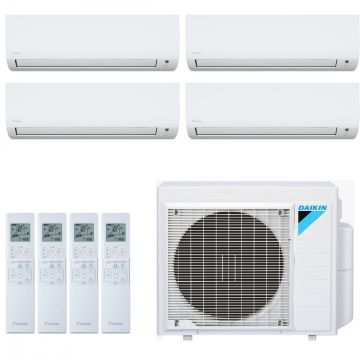 Ar Condicionado Multi Split Inverter Daikin Advance 34000 BTUs ( 4x 9000) Quente Frio CTXS09PMVM5 - 220V