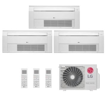 Ar Condicionado Multi Split Inverter LG 21000 BTUs (K7 1V 2x9000 + 12000) Quente Frio A3UW21GFAC.AWGZBRZ - 220V