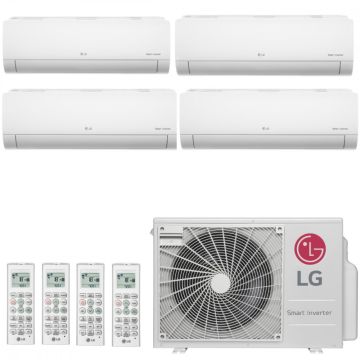 Ar Condicionado Multi Split Inverter LG SMART 30000 BTUs (3x 9000 + 1x 7000) Quente Frio A4UW30GFA2 - 220V