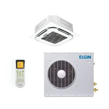 Ar Condicionado Split Cassete 4 Vias Elgin Plus II 36000 BTUs Frio 45KPFI36B2NB - 220V