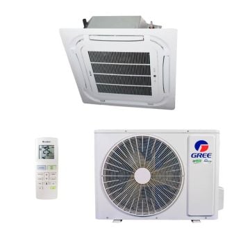 Ar Condicionado Split Cassete Inverter Gree Compact 24000 BTUs Frio GULD24T1/A-S - 220V