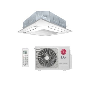 Ar Condicionado Split Cassete Inverter LG 18000 BTUs Quente Frio ATUW18GNLP1 - 220V