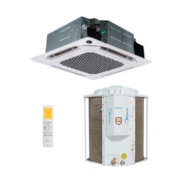 Ar Condicionado Split Cassete Inverter Midea 36000 BTUs Frio 40KVQD36M5 - 220V