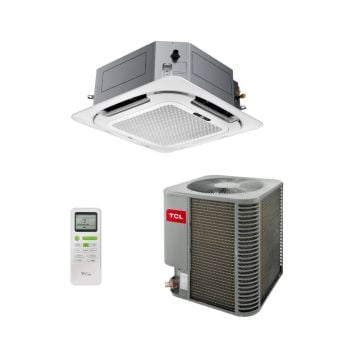 Ar Condicionado Split Cassete 4 Vias Inverter TCL 36000 BTUs Frio TAC-36CSA/CT-INV - 220V