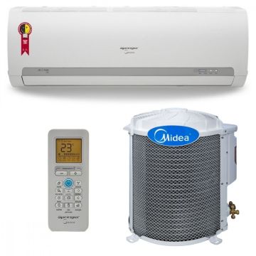 Ar Condicionado Split Hi Wall Springer Midea 18000 BTUs Quente Frio 42MAQA18S5 - 220V