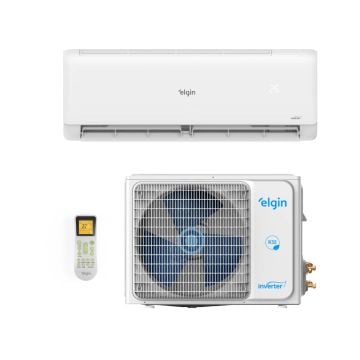 Ar Condicionado Split Inverter 12000 BTUs Elgin Hi Wall Eco II Frio HJFI12C2WB 220V