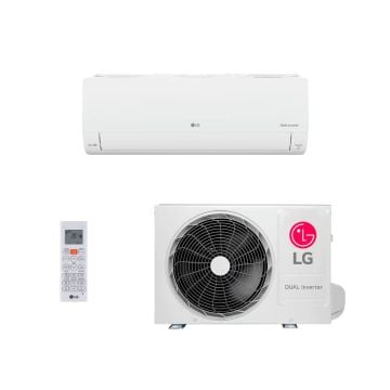 Ar Condicionado Split Dual Inverter Hi Wall LG Voice+IA  24000 BTUs Quente/Frio S3-W24K231A.EB2GAM1 - 220V