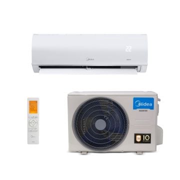 Ar Condicionado Split Inverter 12000 BTUs Frio Midea Connect 110V com controle remoto e Condesadora