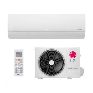 Ar Condicionado Split Inverter 12000 Btus LG Dual Compact Frio 220V com controle remoto e condensadora