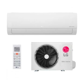 Ar Condicionado Split Hi Wall LG DUAL Inverter Compact +AI  18000 BTUs Frio S3-Q18KLQAL - 220V