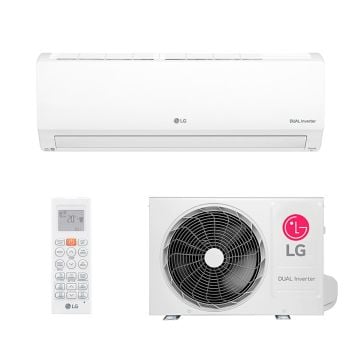 Ar Condicionado Split Dual Inverter Hi Wall LG Voice +AI 12000 BTUs Quente Frio S3-W12JA31A - 220V