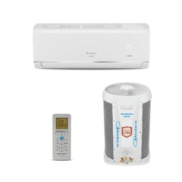 Ar Condicionado Split Inverter Springer Midea Airvolution Hi Wall 12000 BTUs Frio 42AFVCG12S5 - 220V