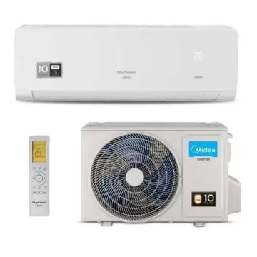 Ar Condicionado 9000 BTUs Frio Midea Inverter Xtreme Save Connect 220V com controle remoto e condesadora