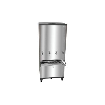 Bebedouro Industrial de Coluna Frisbel 200 Litros Inox - 127V