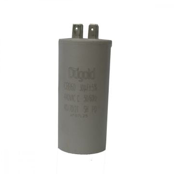 Capacitor 25MFD de Plástico Dugold DGCP25-0TP - 440V