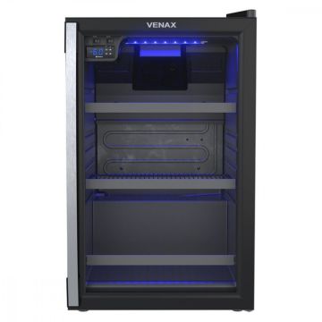 Cervejeira Venax Blue Light 82 Litros Preto Fosco EXPVQBL100 - 110V