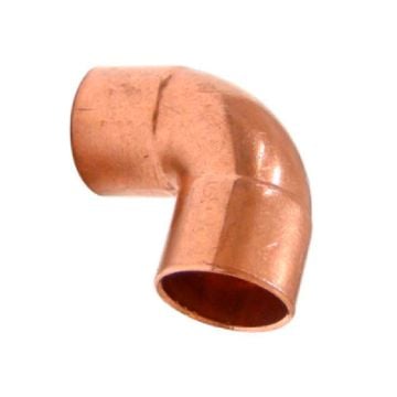 Curva 90° Conexão de Cobre 1.1/8 pol 1,17mm Hulter HT2C90118P