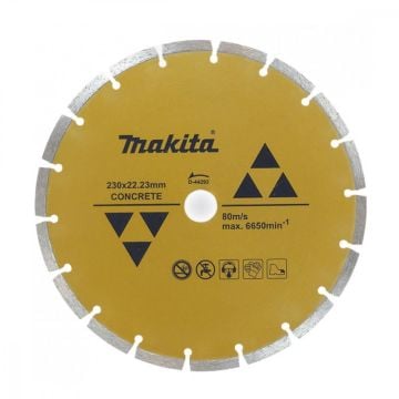 Disco de Esmerilhadeira Diamantado Segmentado 230x22,23mm - Makita