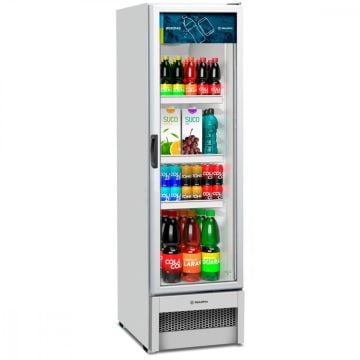 Expositor Refrigerado de Bebidas Metalfrio 326 Litros Branco VB28R - 220V