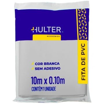 Fita PVC sem Adesivo Hulter HT110BA Branca