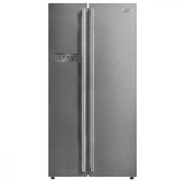 Geladeira/Refrigerador Side by Side Midea 528 Litros Frost Free Inox MD-RS587FGA - 110V