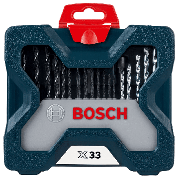 Kit de Brocas e Pontas Bosch X-Line com 33 peças