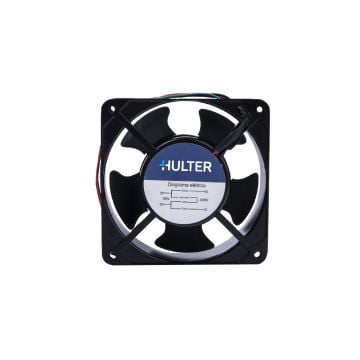 Micro Ventilador Hulter 120 X 38 com Bucha - 127/220V