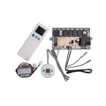 Placa Universal Hulter com Controle e Display para Cassete HT1QDU30P