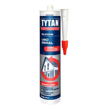 Silicone Acético Tytan Branco 280gr