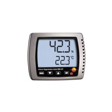 Termohigrômetro Com Alarme T608 H2 Testo