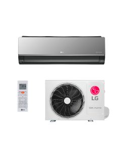 Ar Condicionado Split Dual Inverter Voice Hi Wall LG Artcool UV Nano 12000 BTUs Quente Frio S3-W12JAR7A - 220V