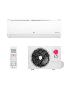 Ar Condicionado Split Inverter LG Hi Wall DUAL Voice +IA 9000 BTUs Quente Frio S3NW09AA31C - 220V