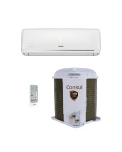 Ar Condicionado Split Inverter 12000 Btus Consul  Com condesadora e controle remoto na cor branca