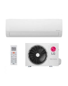 Ar Condicionado Split Inverter 12000 Btus LG Dual Compact Frio 220V com controle remoto e condensadora