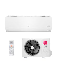 Ar Condicionado Split Inverter 12000 Btus LG Dual Voice e AI 220V com controle remoto e condesandora