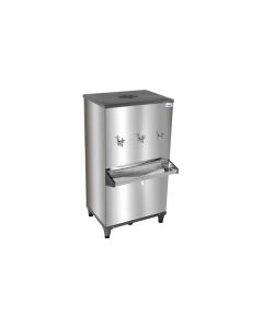 Bebedouro Industrial de Coluna Frisbel 100 Litros Inox - 127V