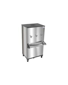 Bebedouro Industrial de Coluna Frisbel 100 Litros Inox - 220V