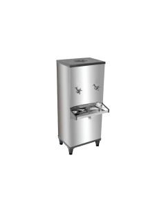 Bebedouro Industrial de Coluna Frisbel 50 Litros Inox - 127V