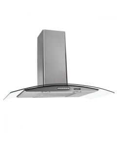 Coifa de Parede Fogatti Slim 80cm Vidro Curvo Inox