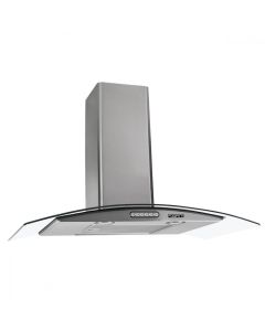 Coifa de Parede Fogatti Slim 80cm Vidro Curvo Inox - 220V