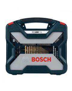 Conjunto de Acessórios 100 Peças X-Line Titânio Bosch