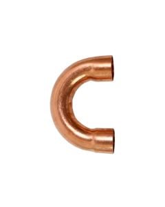 Curva 180° Conexão Cobre 1/2 pol 0,79mm Hulter HT2C18012P