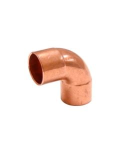 Curva 90° Conexão Cobre 3/8 pol 1,40mm Hulter HT2C9038P