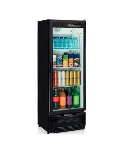 Expositor Refrigerado de Bebidas Gelopar 414 Litros Preto GPTU-40 - 220V